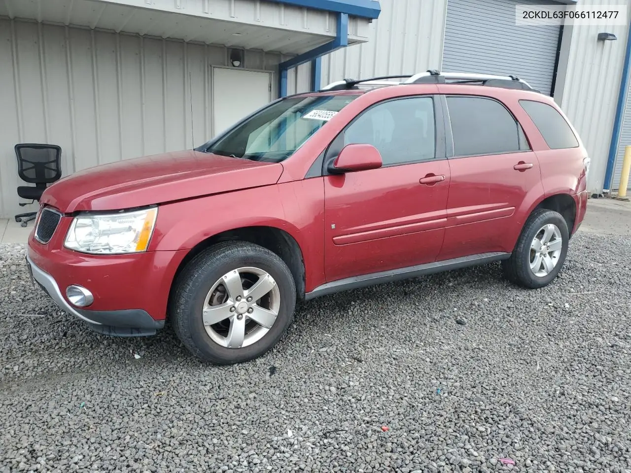 2006 Pontiac Torrent VIN: 2CKDL63F066112477 Lot: 56340555