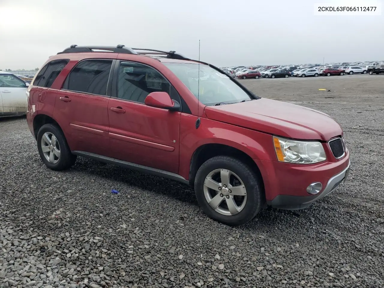 2006 Pontiac Torrent VIN: 2CKDL63F066112477 Lot: 56340555