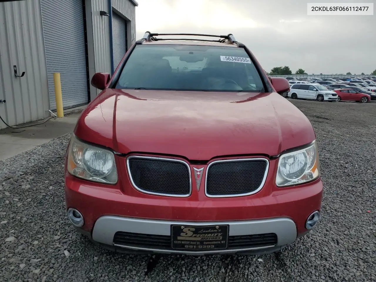 2006 Pontiac Torrent VIN: 2CKDL63F066112477 Lot: 56340555