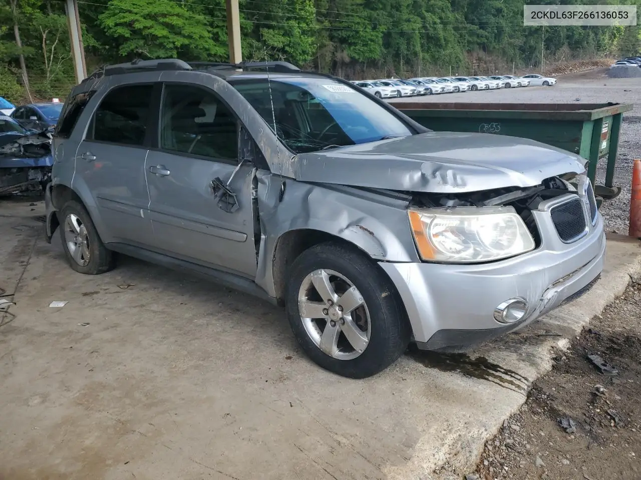 2006 Pontiac Torrent VIN: 2CKDL63F266136053 Lot: 56368585