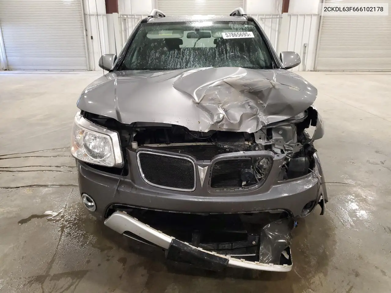 2006 Pontiac Torrent VIN: 2CKDL63F666102178 Lot: 57865695