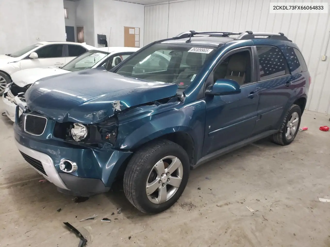2006 Pontiac Torrent VIN: 2CKDL73FX66064833 Lot: 60054385