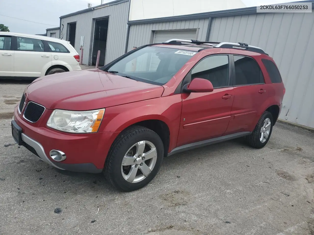 2006 Pontiac Torrent VIN: 2CKDL63F766050253 Lot: 60103155