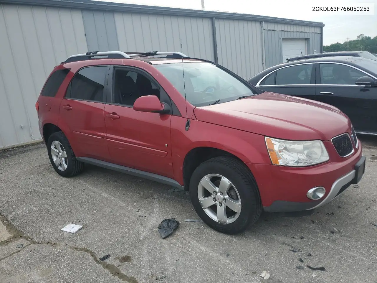 2006 Pontiac Torrent VIN: 2CKDL63F766050253 Lot: 60103155