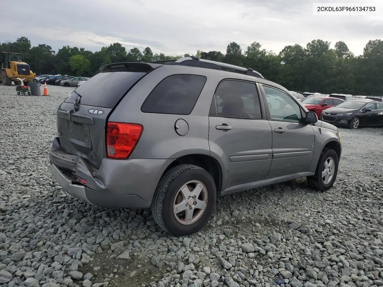 2006 Pontiac Torrent VIN: 2CKDL63F966134753 Lot: 61072435
