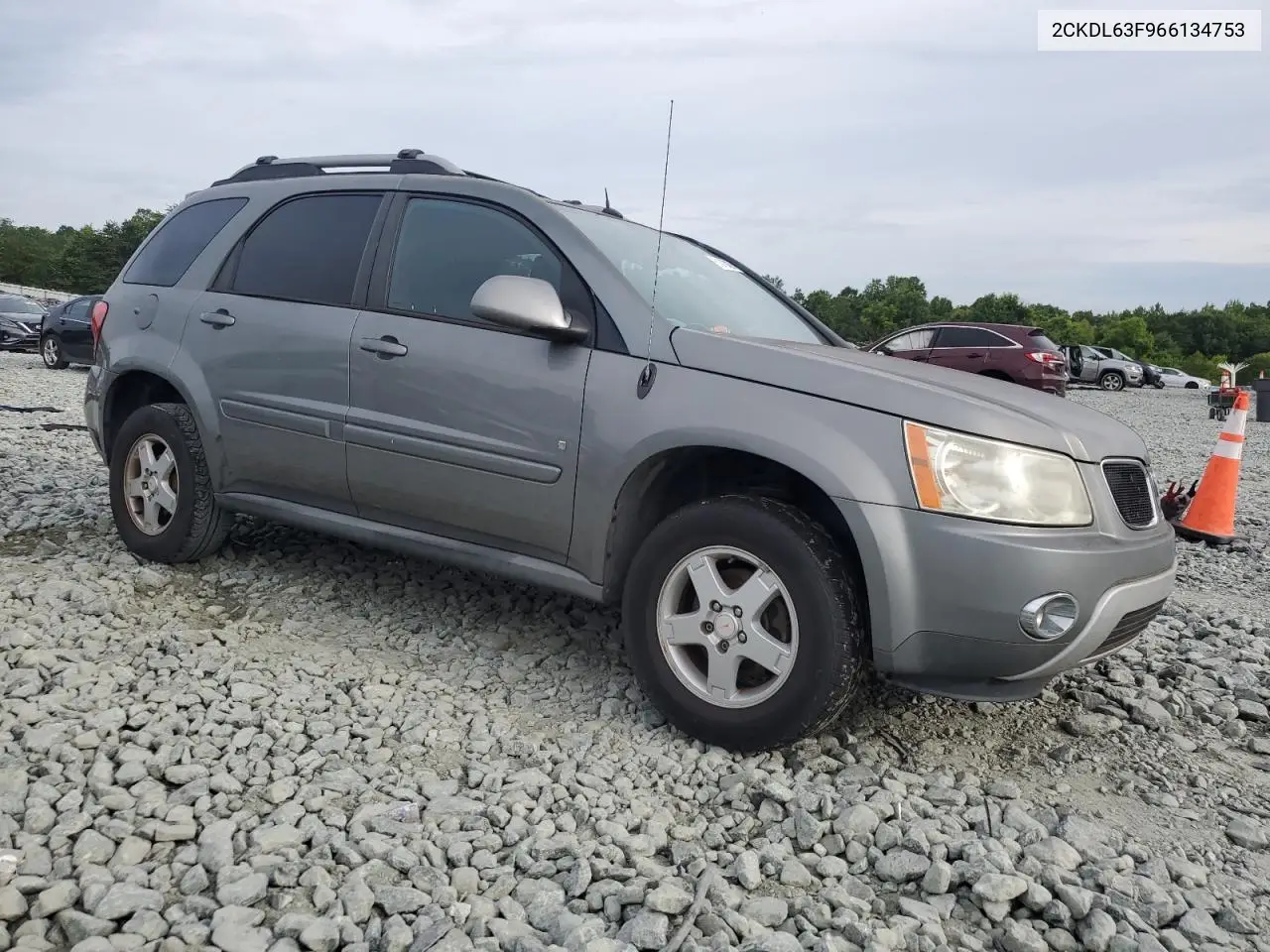 2006 Pontiac Torrent VIN: 2CKDL63F966134753 Lot: 61072435