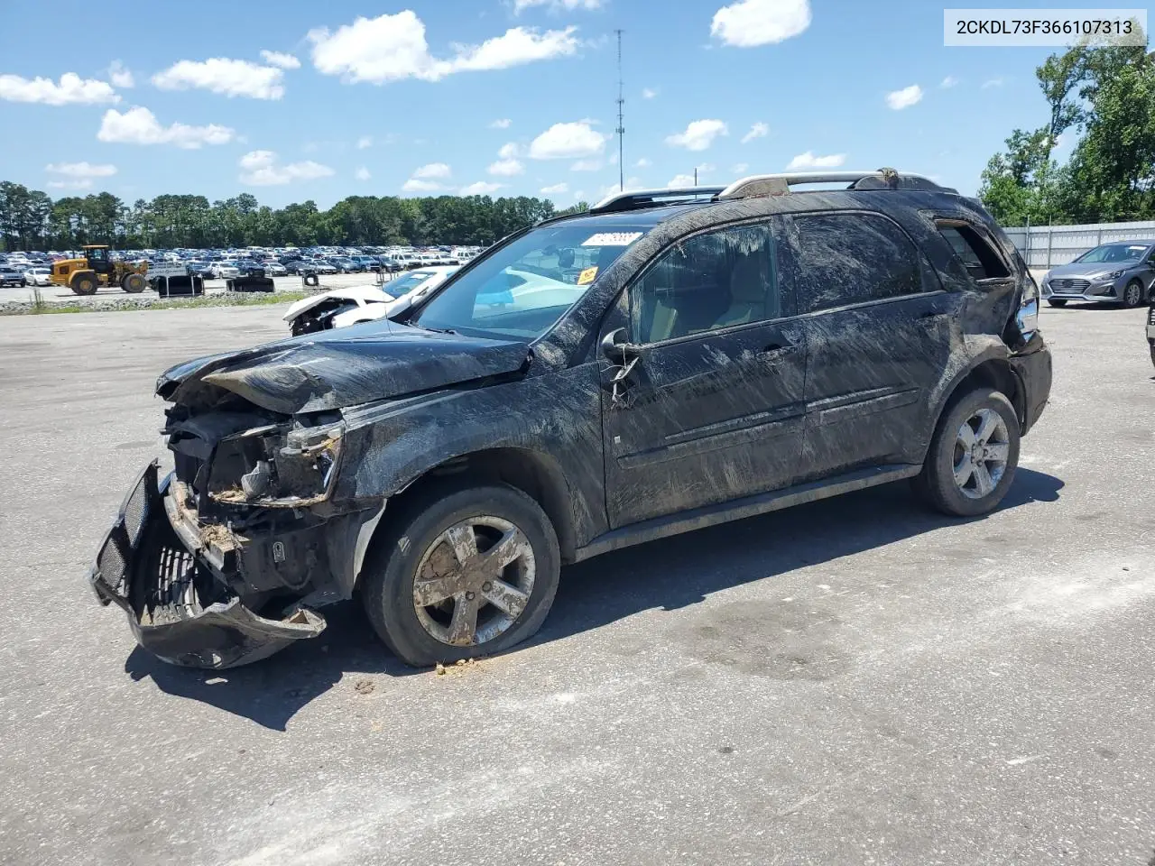 2006 Pontiac Torrent VIN: 2CKDL73F366107313 Lot: 61219585