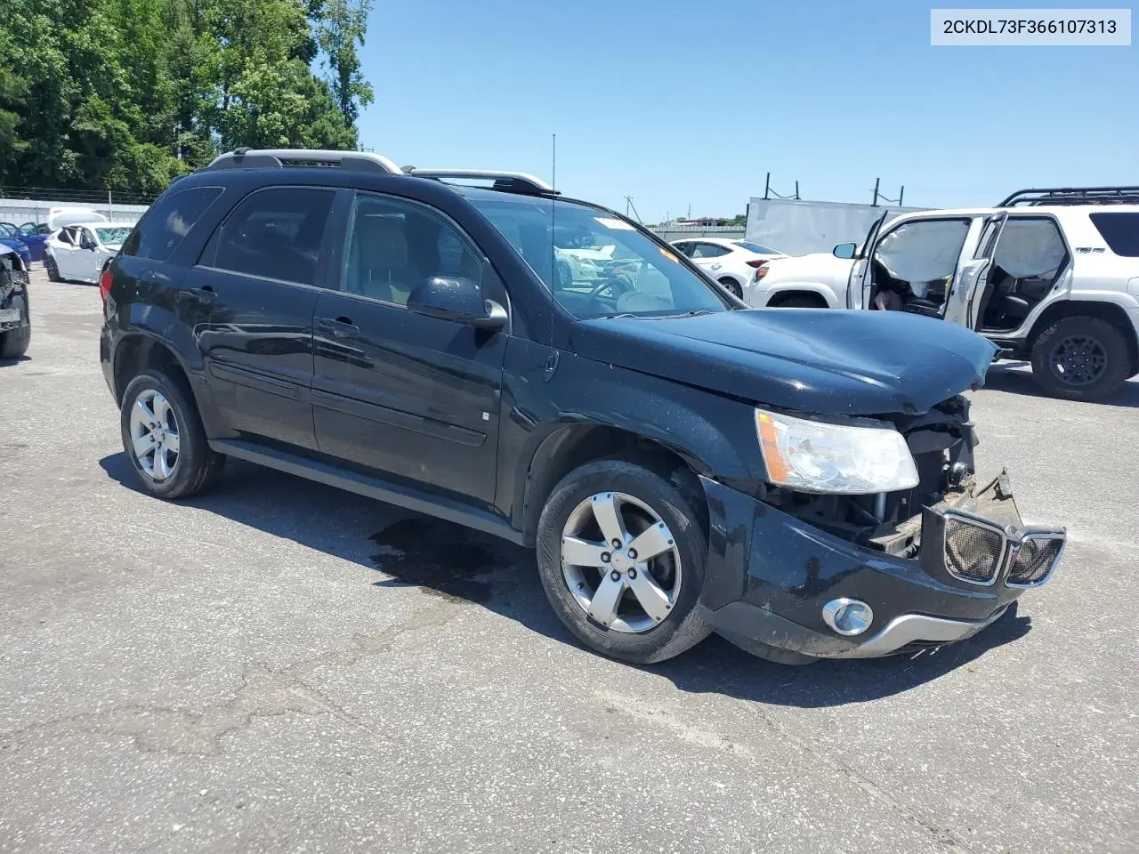 2006 Pontiac Torrent VIN: 2CKDL73F366107313 Lot: 61219585