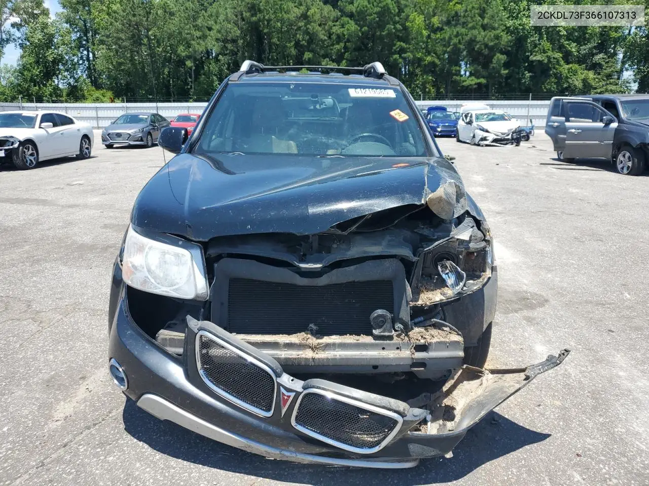 2006 Pontiac Torrent VIN: 2CKDL73F366107313 Lot: 61219585
