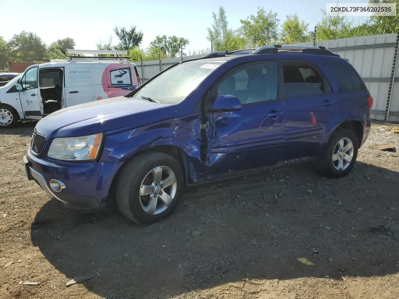 2006 Pontiac Torrent VIN: 2CKDL73F366202535 Lot: 63447115