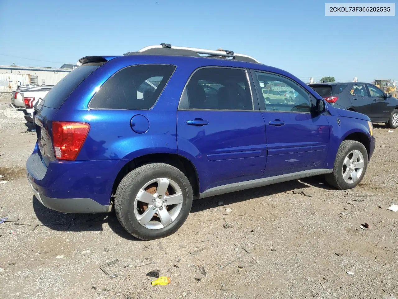 2006 Pontiac Torrent VIN: 2CKDL73F366202535 Lot: 63447115