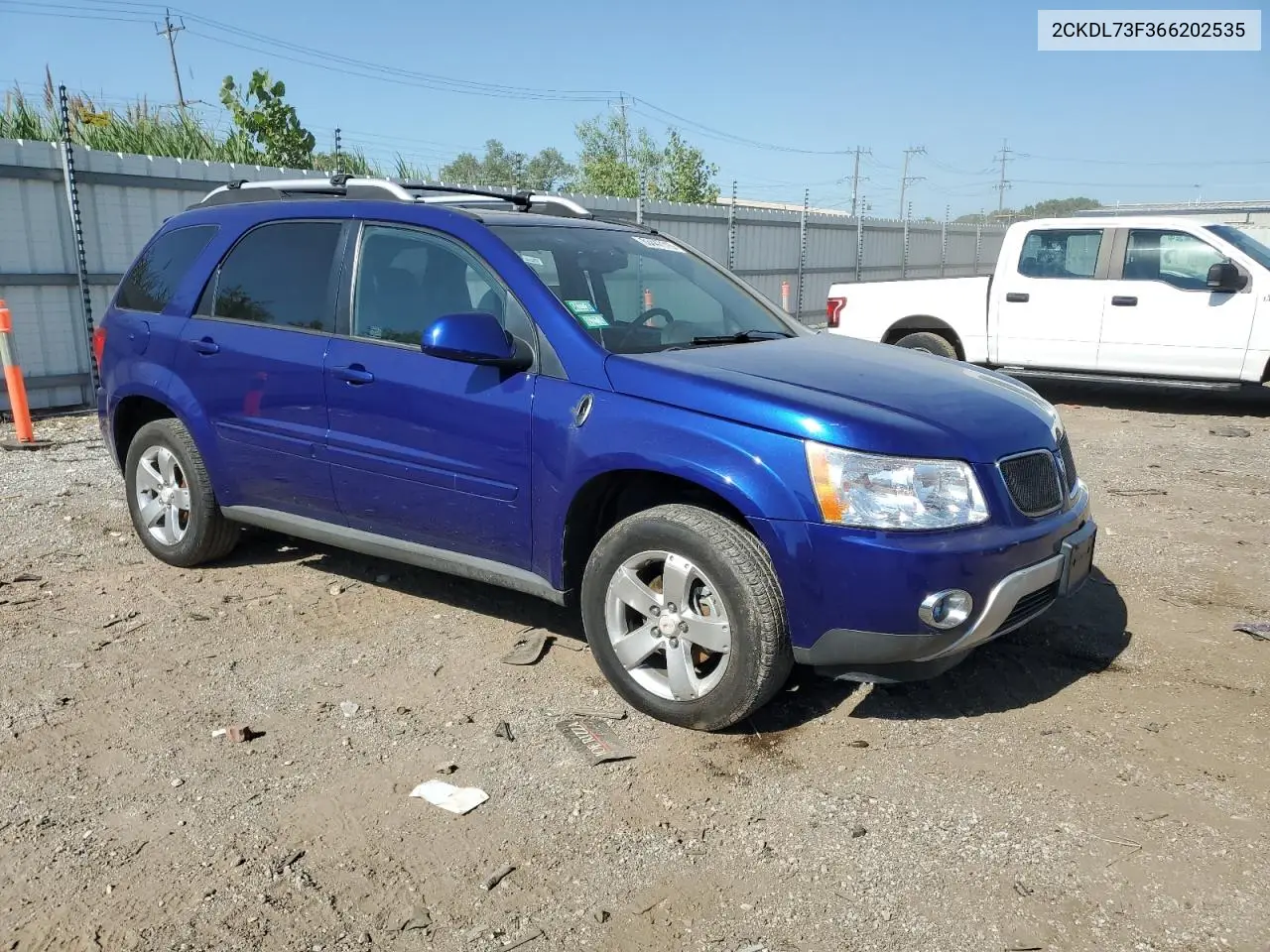 2006 Pontiac Torrent VIN: 2CKDL73F366202535 Lot: 63447115