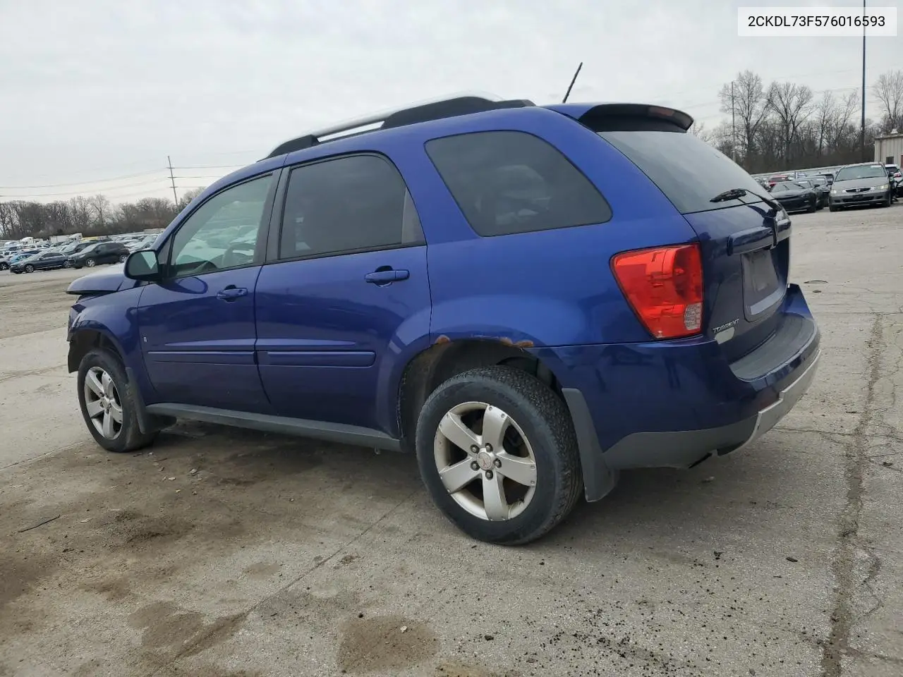 2007 Pontiac Torrent VIN: 2CKDL73F576016593 Lot: 51913705