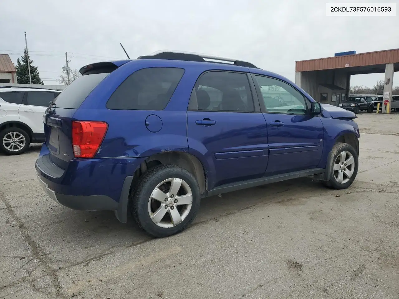 2007 Pontiac Torrent VIN: 2CKDL73F576016593 Lot: 51913705