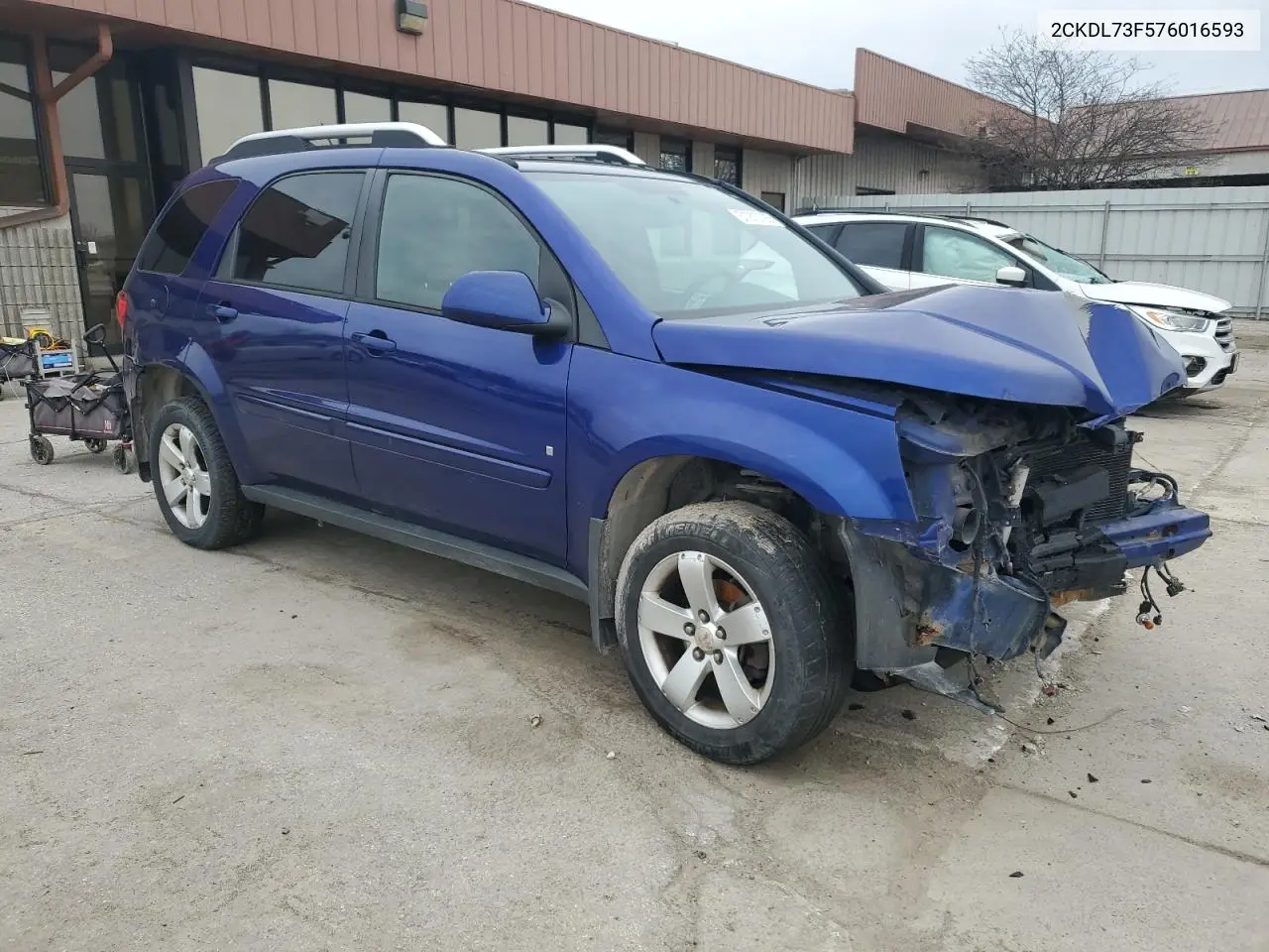 2007 Pontiac Torrent VIN: 2CKDL73F576016593 Lot: 51913705