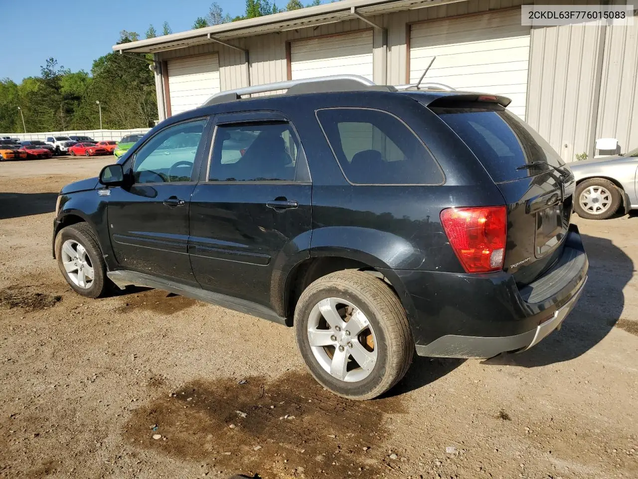 2007 Pontiac Torrent VIN: 2CKDL63F776015083 Lot: 52792325