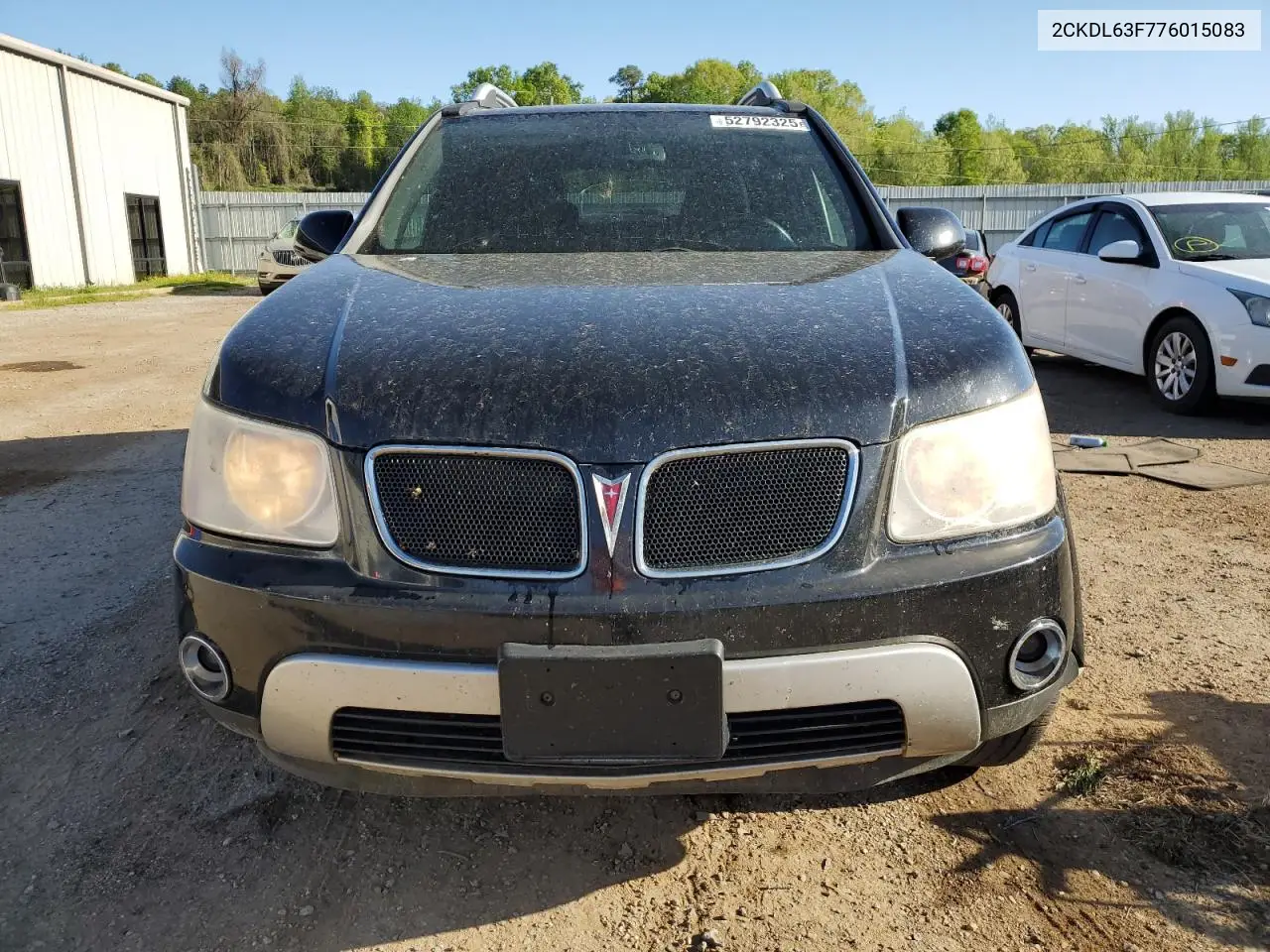2007 Pontiac Torrent VIN: 2CKDL63F776015083 Lot: 52792325