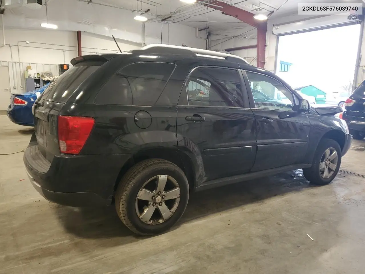 2007 Pontiac Torrent VIN: 2CKDL63F576039740 Lot: 53430775