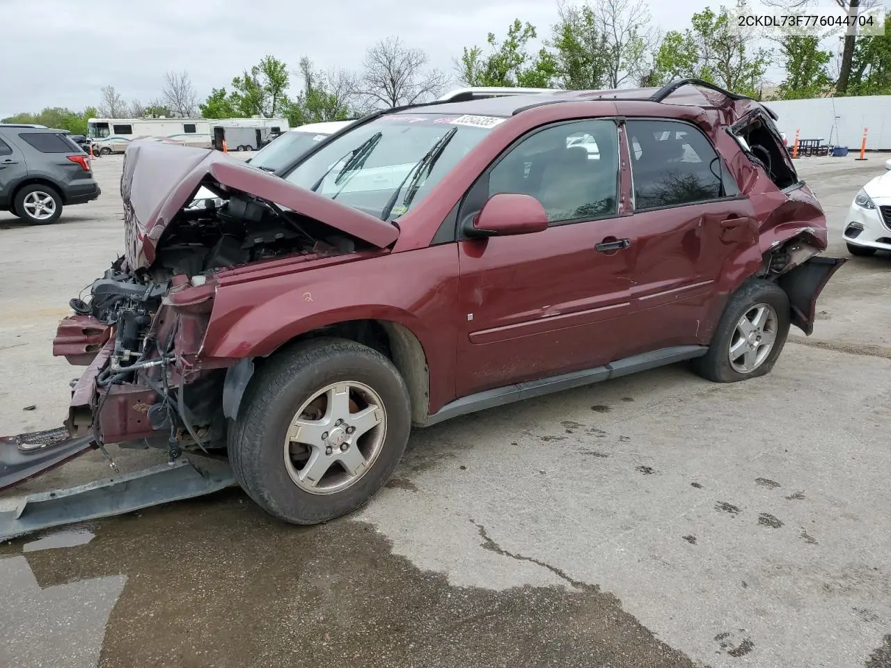 2007 Pontiac Torrent VIN: 2CKDL73F776044704 Lot: 53546355