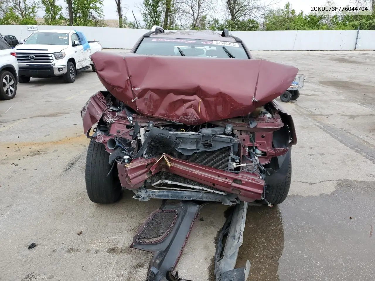 2007 Pontiac Torrent VIN: 2CKDL73F776044704 Lot: 53546355