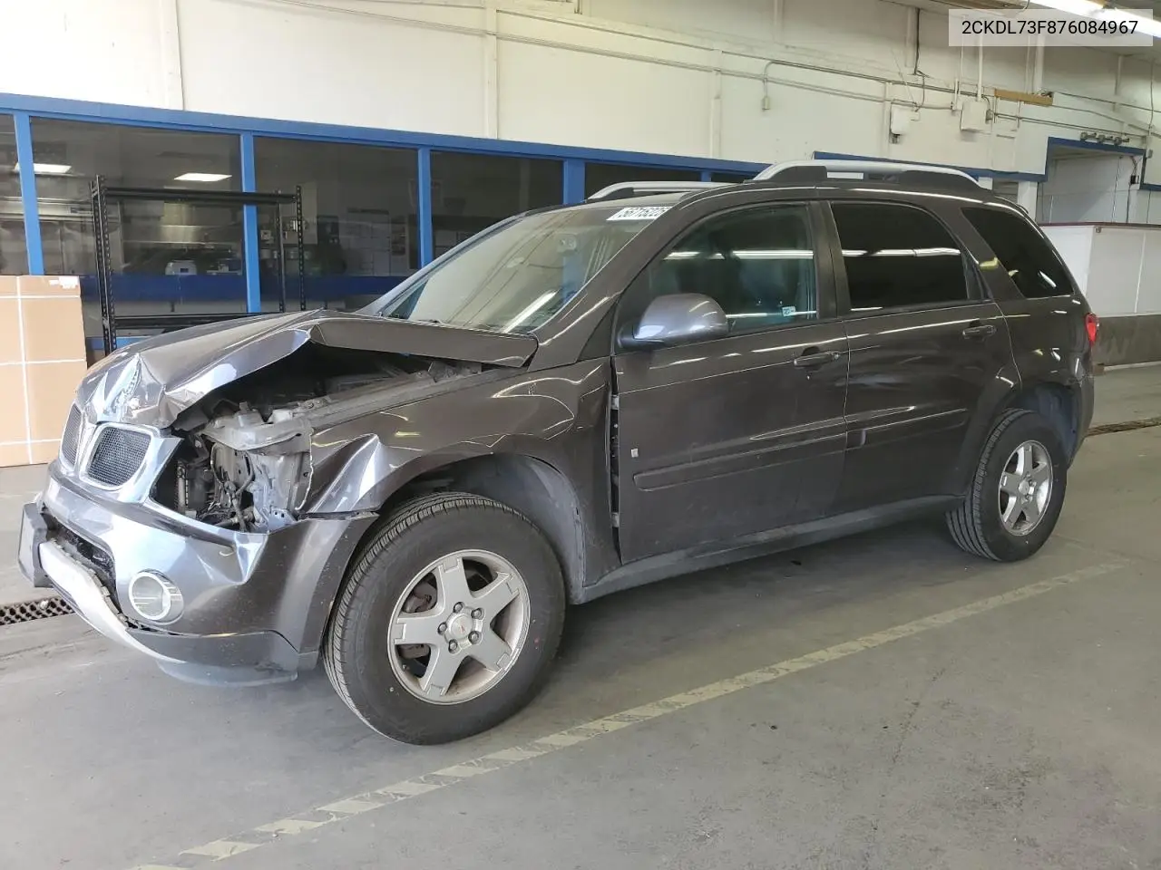 2007 Pontiac Torrent VIN: 2CKDL73F876084967 Lot: 56715225