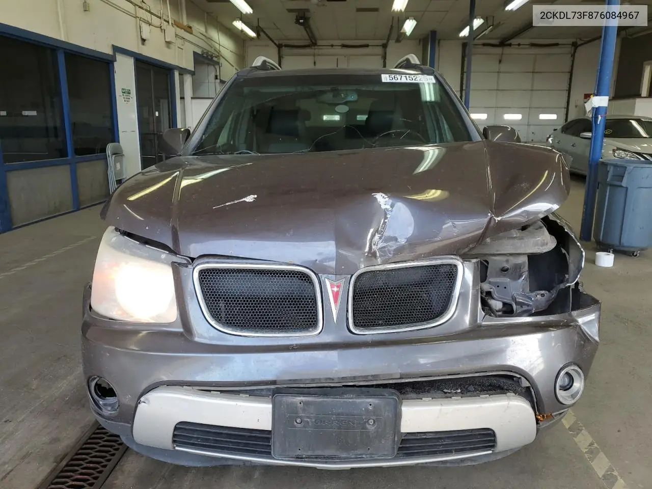 2007 Pontiac Torrent VIN: 2CKDL73F876084967 Lot: 56715225