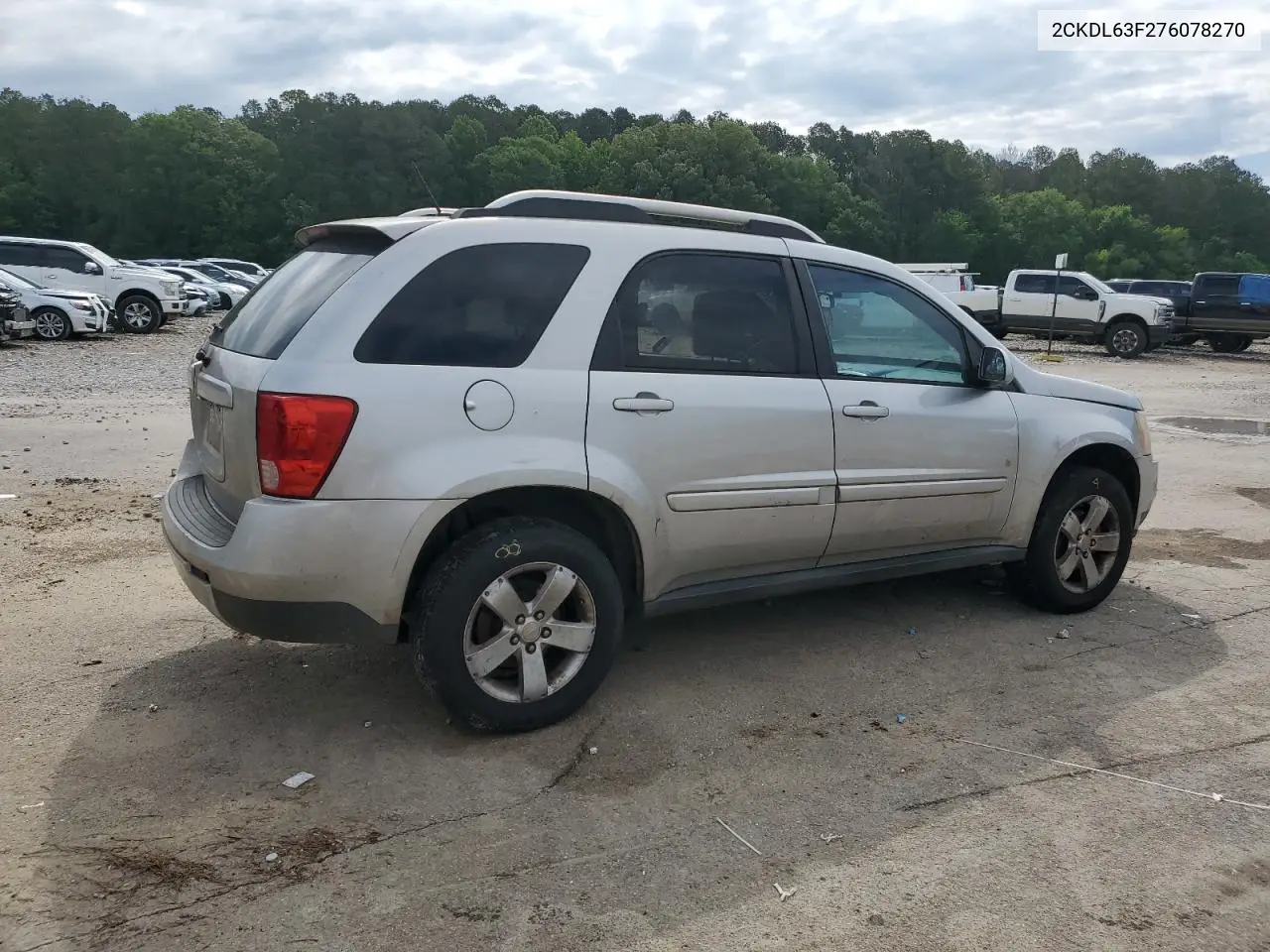 2007 Pontiac Torrent VIN: 2CKDL63F276078270 Lot: 56816955