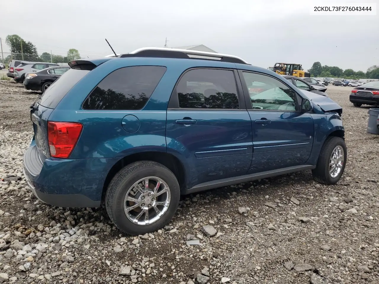 2007 Pontiac Torrent VIN: 2CKDL73F276043444 Lot: 60836825