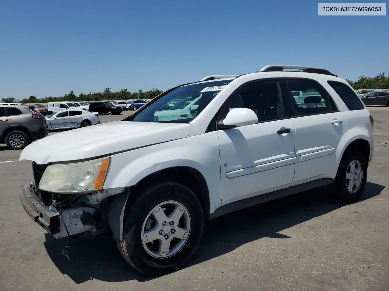 2007 Pontiac Torrent VIN: 2CKDL63F776096053 Lot: 62877705