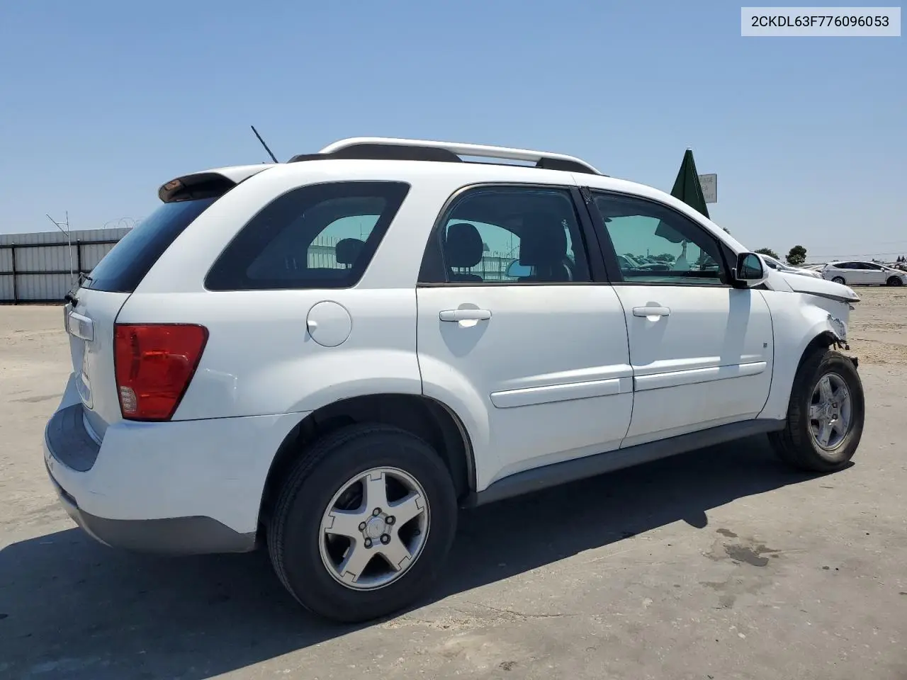2007 Pontiac Torrent VIN: 2CKDL63F776096053 Lot: 62877705