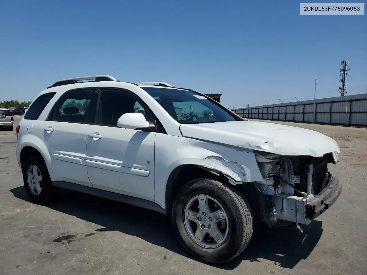 2007 Pontiac Torrent VIN: 2CKDL63F776096053 Lot: 62877705