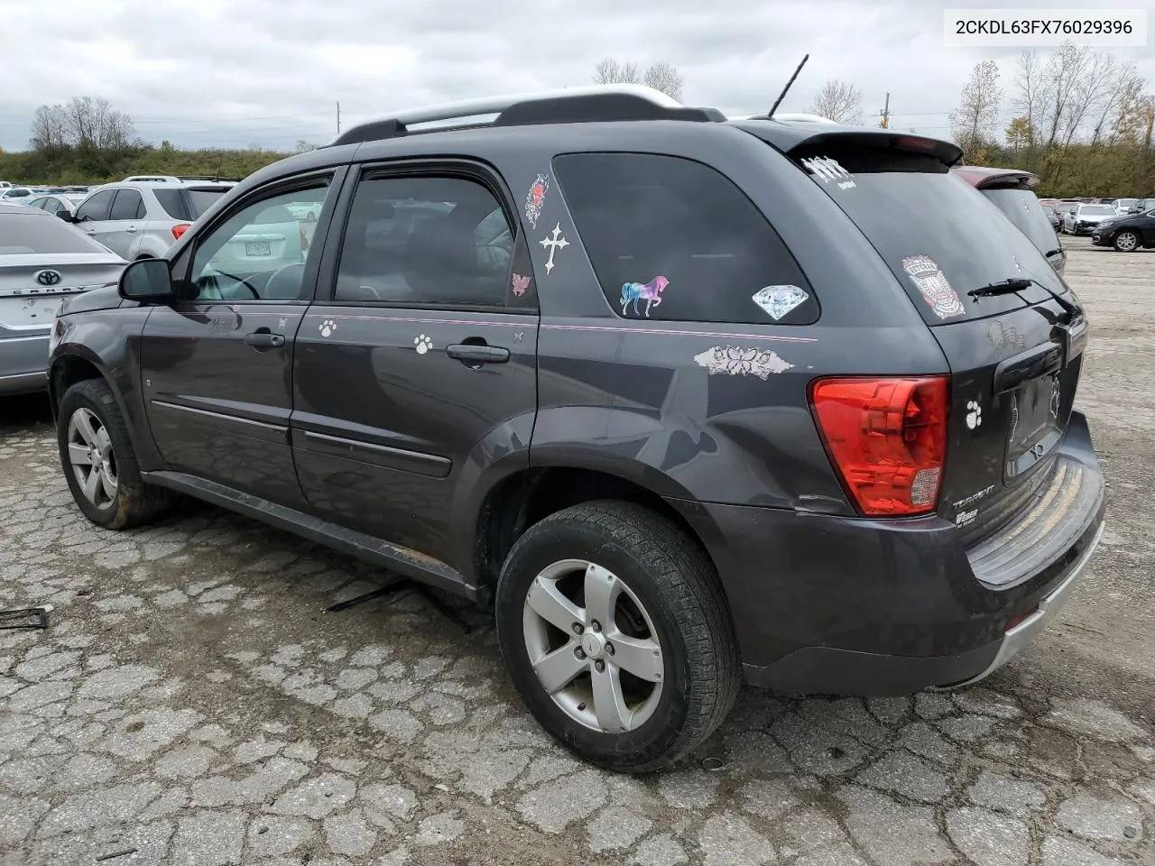 2007 Pontiac Torrent VIN: 2CKDL63FX76029396 Lot: 80536334