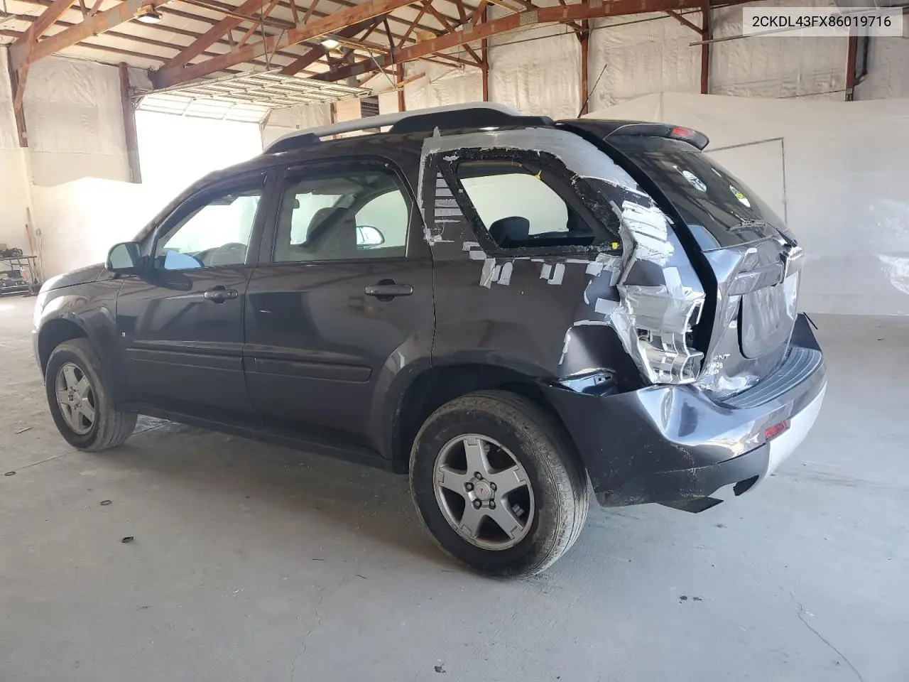 2008 Pontiac Torrent VIN: 2CKDL43FX86019716 Lot: 47598585