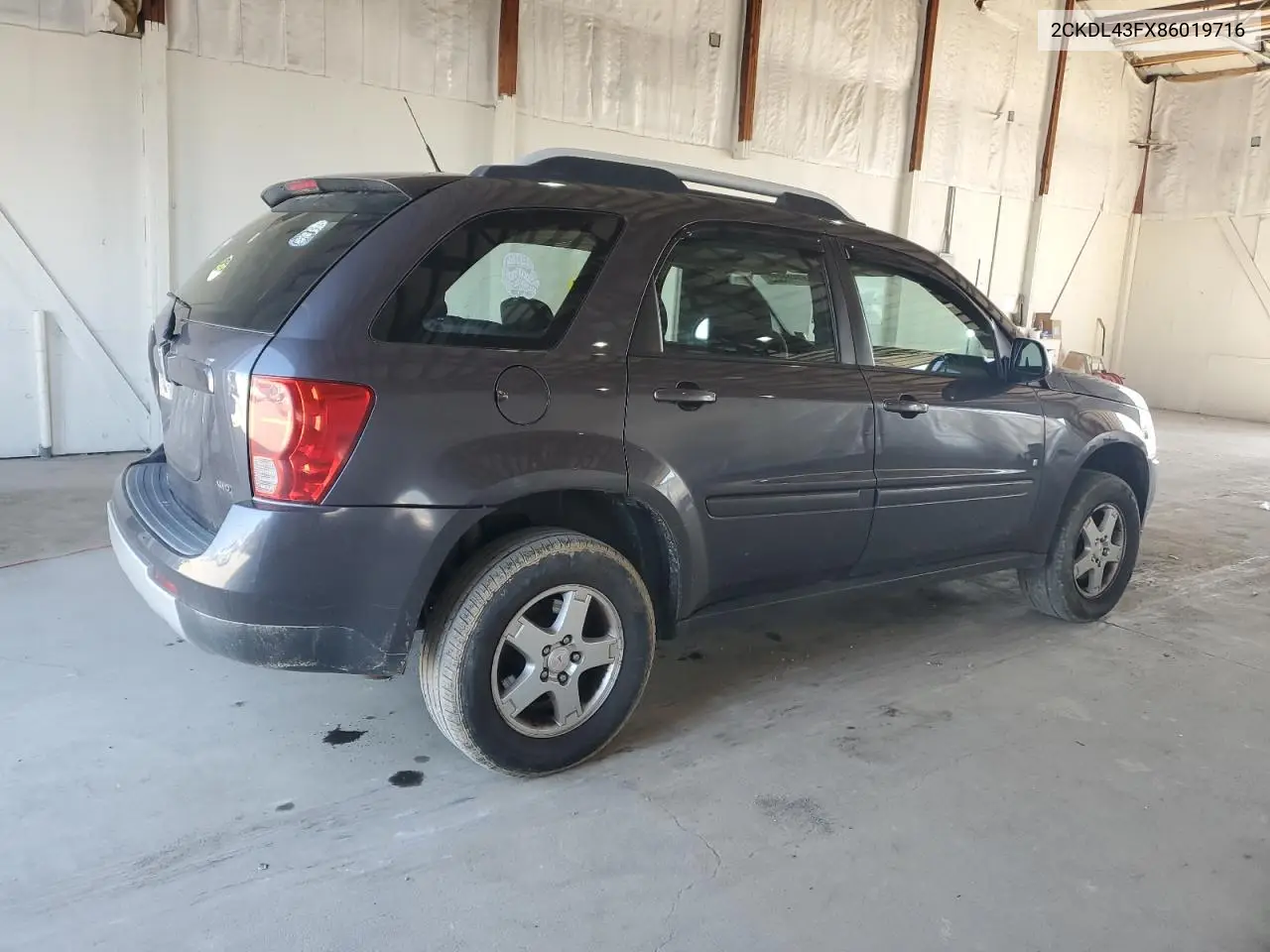 2008 Pontiac Torrent VIN: 2CKDL43FX86019716 Lot: 47598585