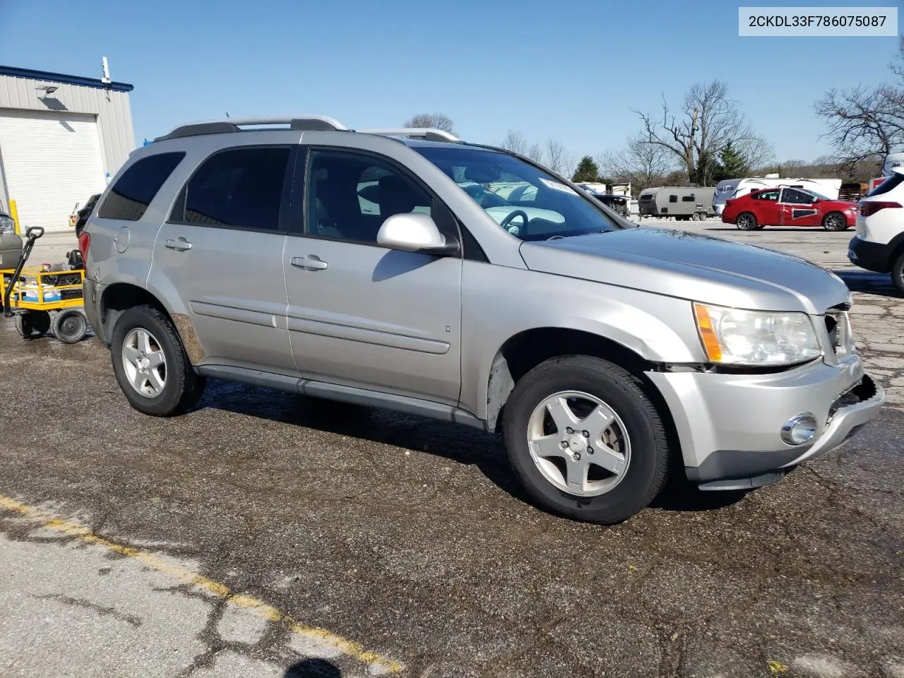 2008 Pontiac Torrent VIN: 2CKDL33F786075087 Lot: 52157065