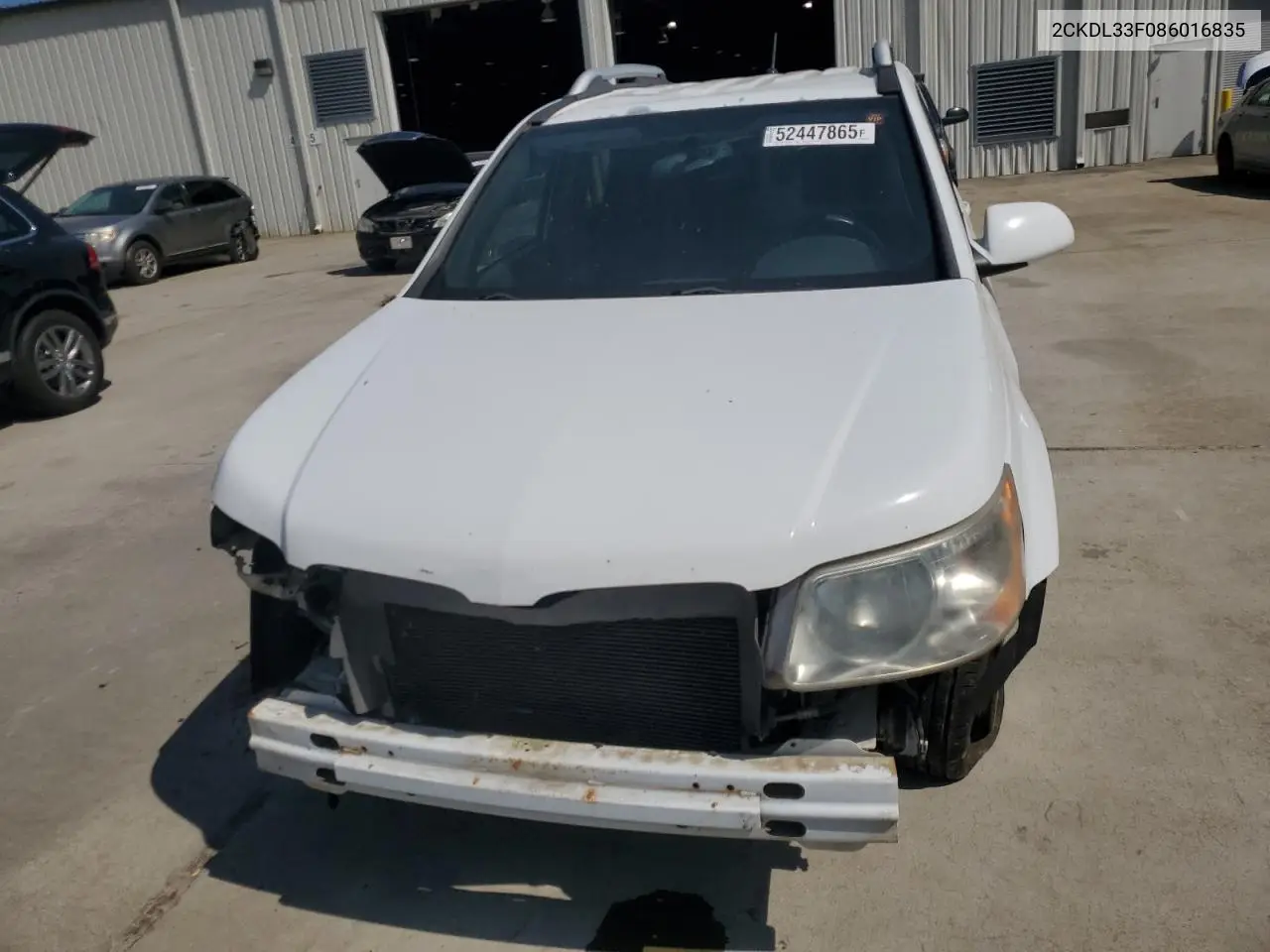 2008 Pontiac Torrent VIN: 2CKDL33F086016835 Lot: 52447865