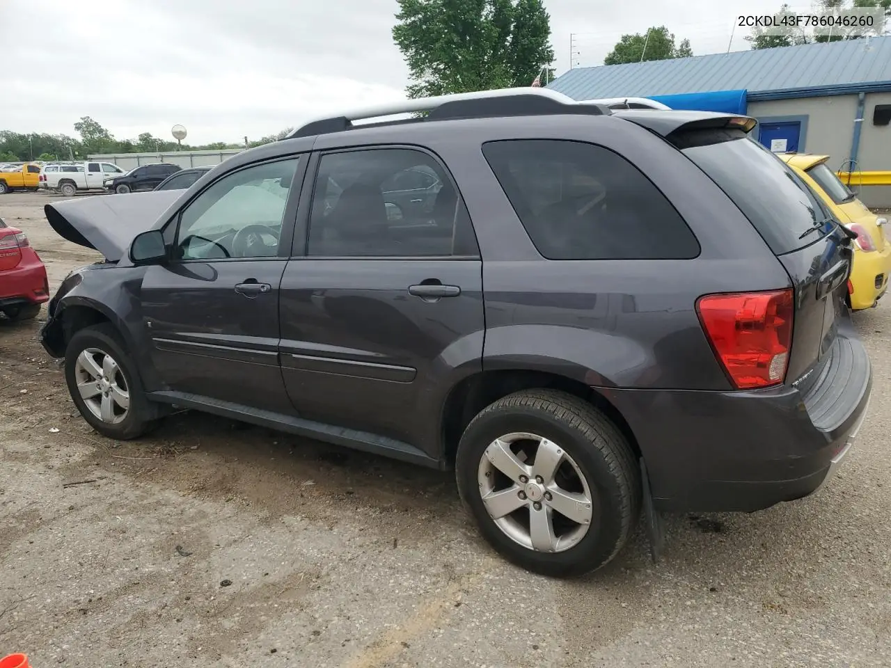 2008 Pontiac Torrent VIN: 2CKDL43F786046260 Lot: 54198875