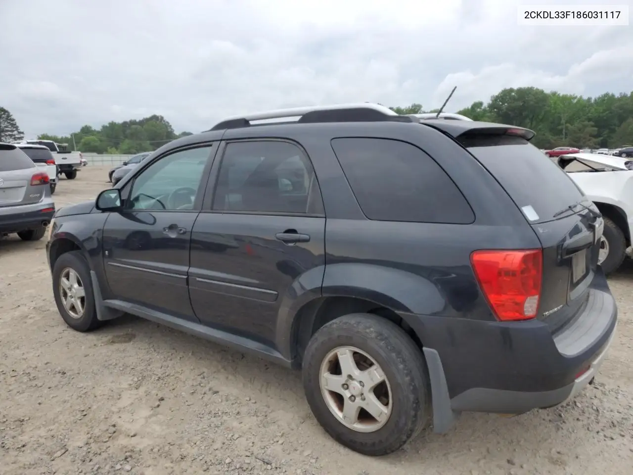 2008 Pontiac Torrent VIN: 2CKDL33F186031117 Lot: 55159885