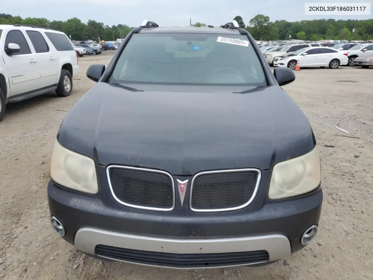2008 Pontiac Torrent VIN: 2CKDL33F186031117 Lot: 55159885
