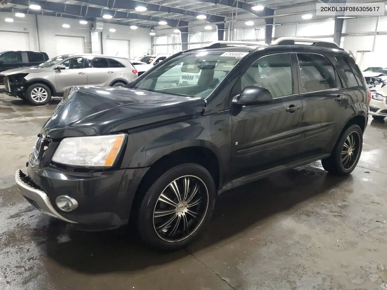 2008 Pontiac Torrent VIN: 2CKDL33F086305617 Lot: 57958695