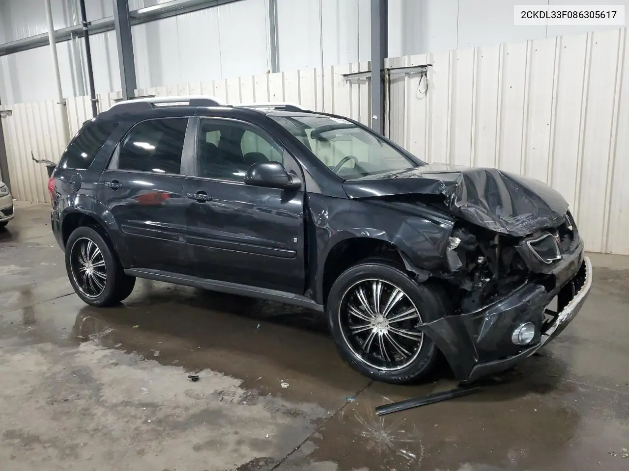 2008 Pontiac Torrent VIN: 2CKDL33F086305617 Lot: 57958695