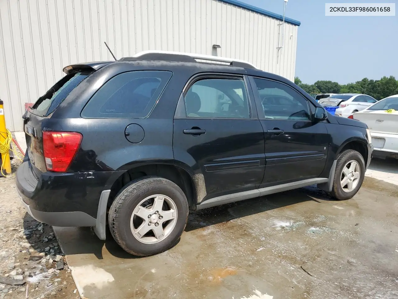 2008 Pontiac Torrent VIN: 2CKDL33F986061658 Lot: 59387025