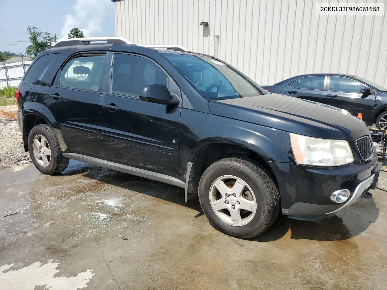 2008 Pontiac Torrent VIN: 2CKDL33F986061658 Lot: 59387025