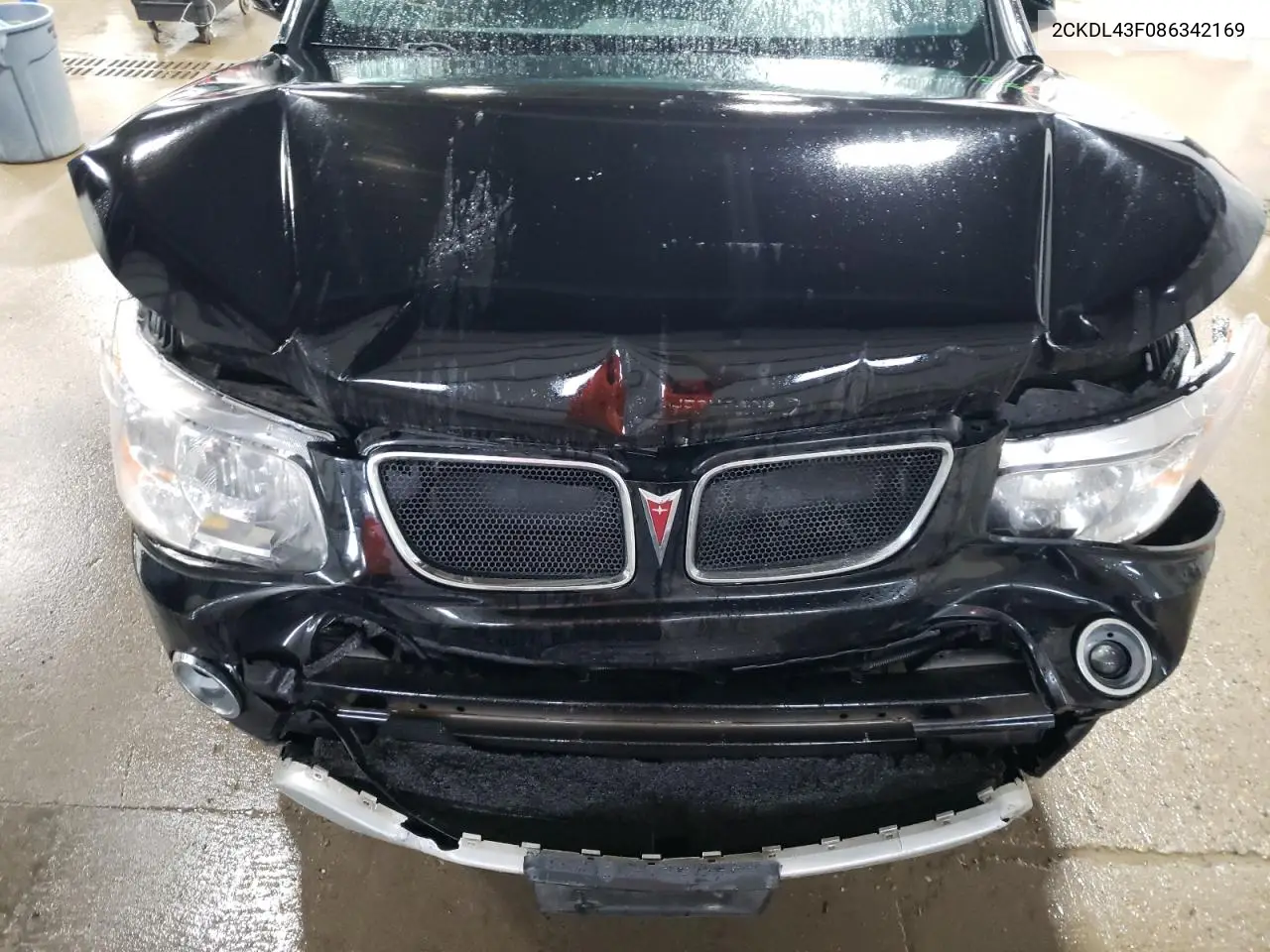 2008 Pontiac Torrent VIN: 2CKDL43F086342169 Lot: 59880865