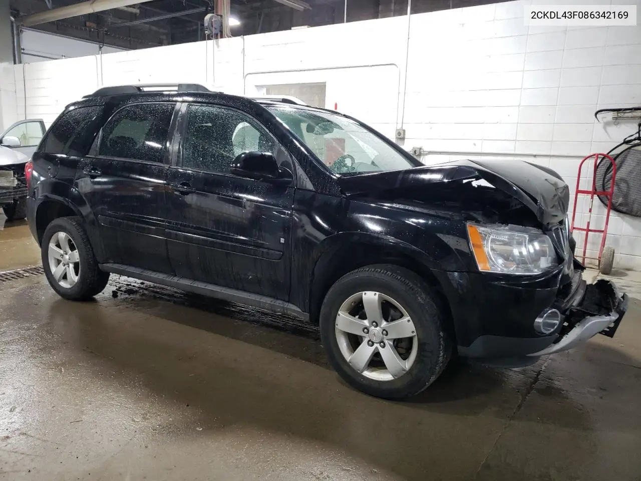 2008 Pontiac Torrent VIN: 2CKDL43F086342169 Lot: 59880865