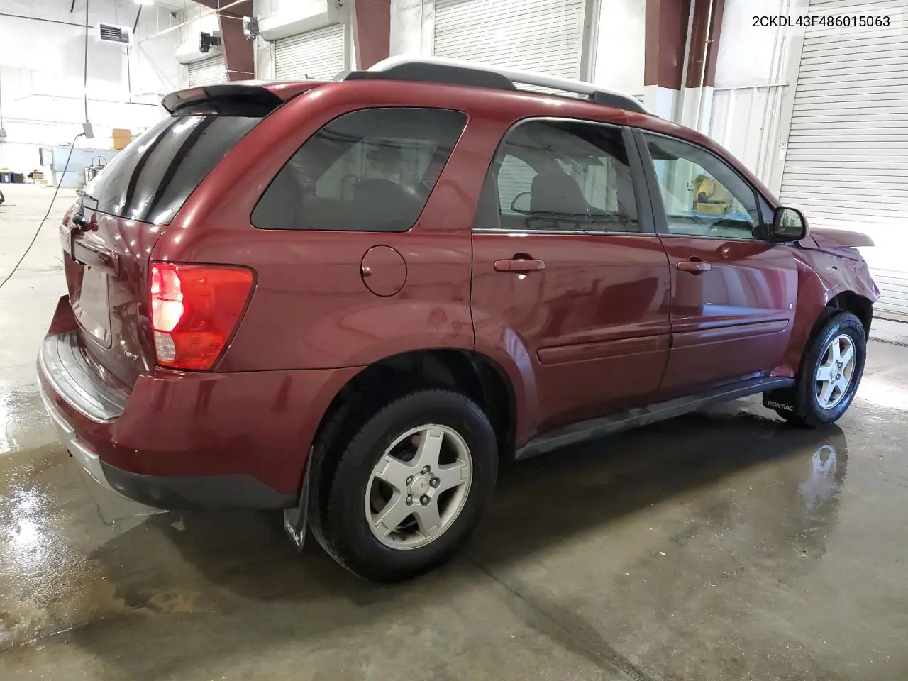 2008 Pontiac Torrent VIN: 2CKDL43F486015063 Lot: 62299635