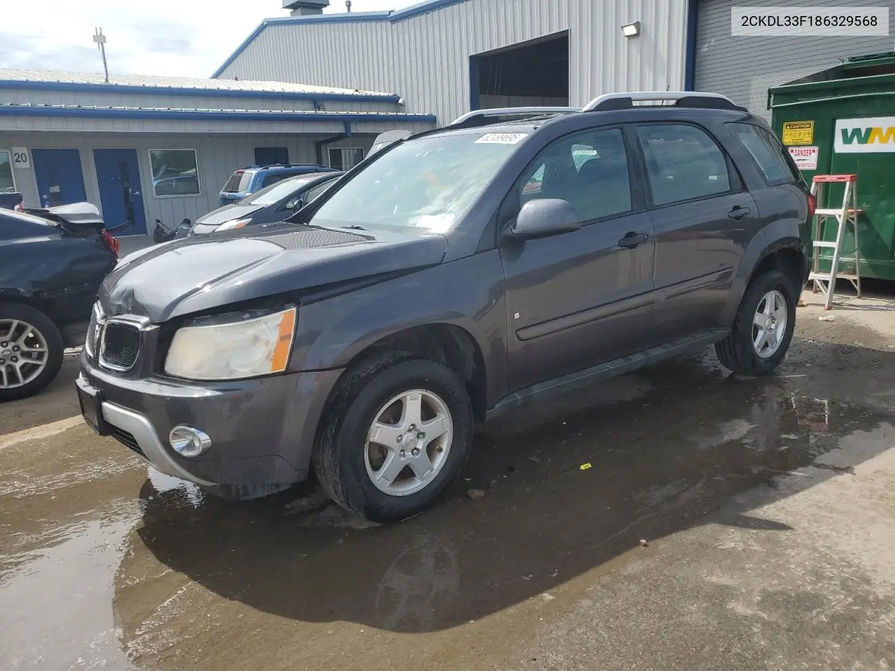 2008 Pontiac Torrent VIN: 2CKDL33F186329568 Lot: 62499695