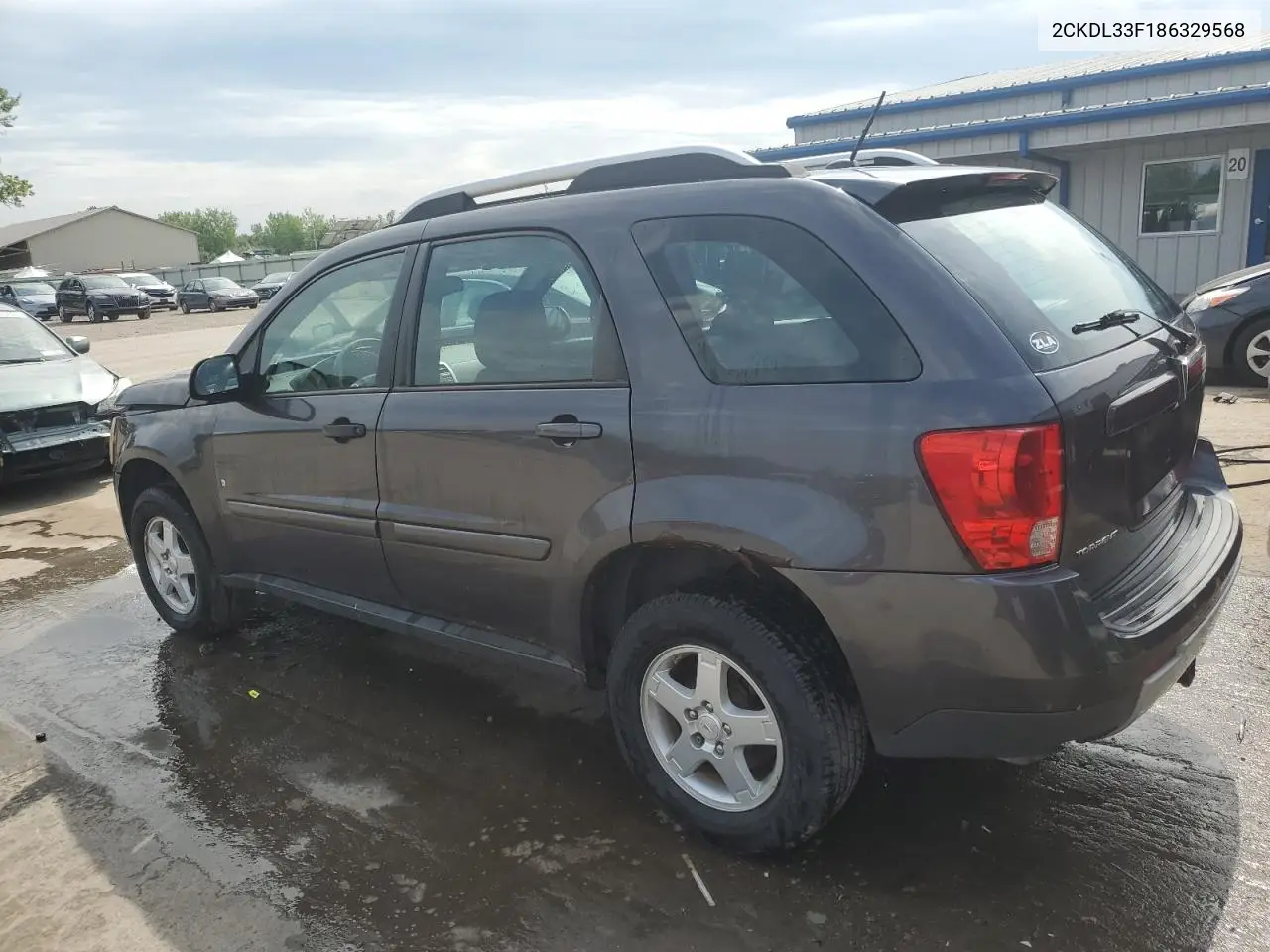 2008 Pontiac Torrent VIN: 2CKDL33F186329568 Lot: 62499695