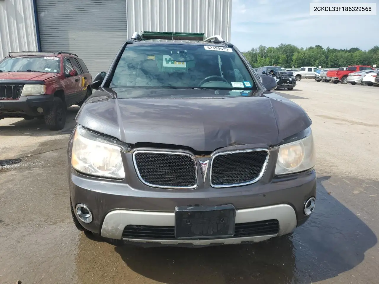 2008 Pontiac Torrent VIN: 2CKDL33F186329568 Lot: 62499695