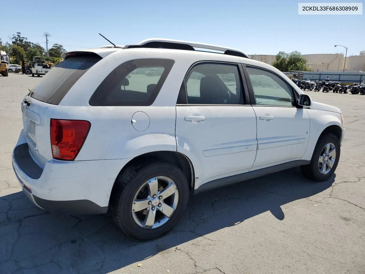 2008 Pontiac Torrent VIN: 2CKDL33F686308909 Lot: 62955235